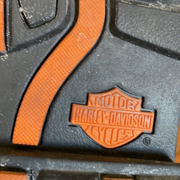HARLEY Davidson Lace Up Boots Size 8.5 main image 12